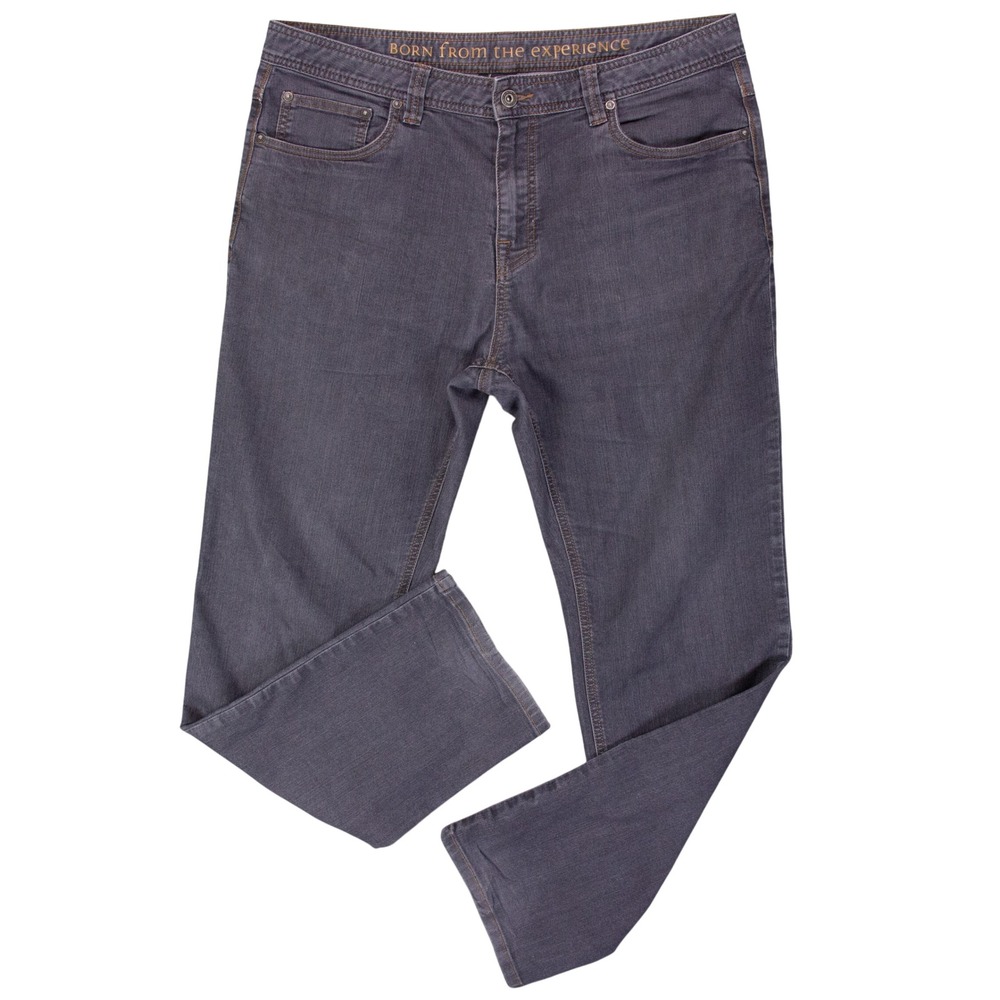 Prana Bridger Slim Fit Jeans Mens 36x32 Gray‎ Organic Cotton Stretch M4BD32315